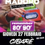 Giovedì grasso del 27 Febbraio 2025 presso Cibarè Ancona