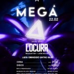 Locura alla discoteca Megà Pescara. 22 Febbraio 2025