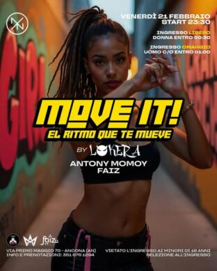 Move it del 21 Febbraio 2025 alla discoteca Nyx Ancona