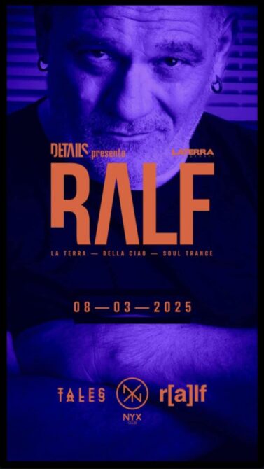 Ralf al Nyx Club Ancona. 8 Marzo 2025