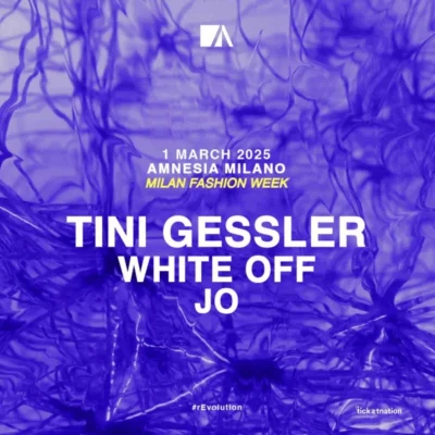 Tini Gessler alla discoteca Amnesia di Milano. 1 Marzo 2025