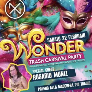 Wonder Carnival 2025 alla discoteca Nyx Ancona