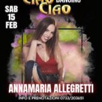 Annamaria Allegretti al Ciao Ciao Samanà Minuit di Colbuccaro. 15 Febbraio 2025