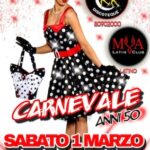 Carnevale anni 50 al Mya Silver Moon di Colonnella. 1 Marzo 2025