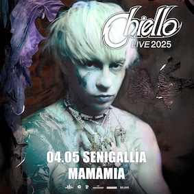 Chiello in concerto al Mamamia di Senigallia. 4 Maggio 2025