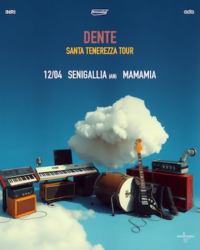 Dente in concerto al Mamamia di Senigallia. 12 Aprile 2025