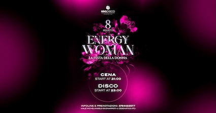 Festa della Donna alla discoteca Energy di Cesenatico. 8 Marzo 2025