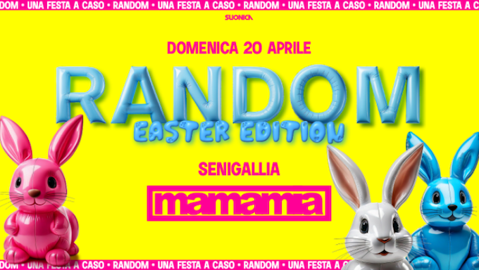 Random di Pasqua alla discoteca Mamamia di Senigallia. 20 Aprile 2025