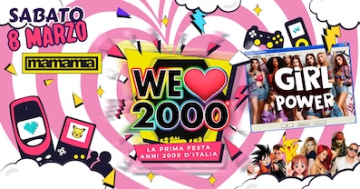 We Love 2000 al Mamamia di Senigallia. 8 Marzo 2025