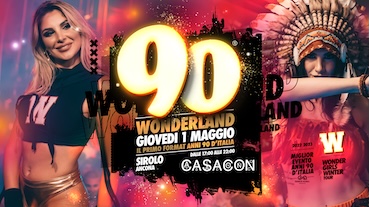 90 Wonderland al Casacon di Sirolo. 1 Maggio 2025