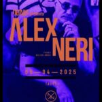 Alex Neri al Nyx Club Ancona. 5 Aprile 2025