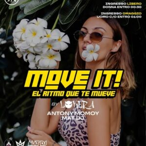 Move It alla discoteca Nyx Ancona. 21 Marzo 2025