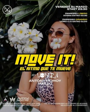 Move It alla discoteca Nyx Ancona. 21 Marzo 2025