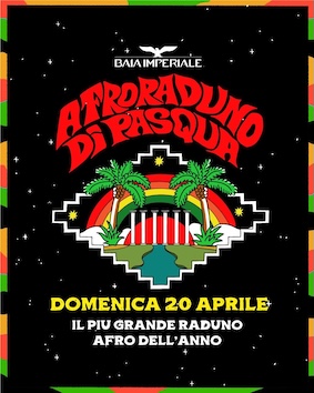 Afroraduno di Pasqua alla discoteca Baia Imperiale di Gabicce Mare. 20 Aprile 2025