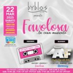 Angeli e Figli delle Stelle con Favolosa alla discoteca Byblos di Riccione. 22 Marzo 2025