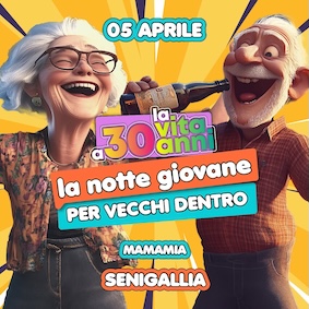 La Vita a 30 anni al Mamamia di Senigallia. 5 Aprile 2025