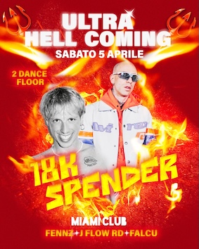 Spender e 18K alla Discoteca Miami di Monsano. 5 Aprile 2025