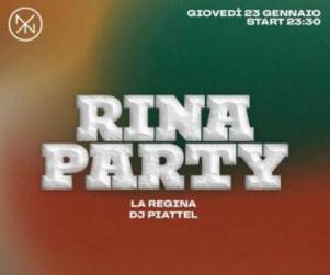 Rina party del 23 Gennaio 2025 al Nyx Club Ancona