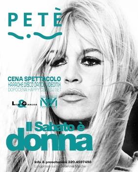 Il Sabato è donna al Petè di Civitanova Marche. 12 Ottobre 2024