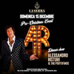 Alessandro Ristori al ristorante club La Serra di Civitanova Marche. 15 Dicembre 2024