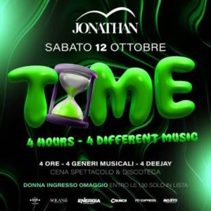 Time del 12 Ottobre al Jonathan di San Benedetto